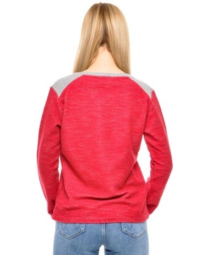 LEE bluza SWEATSHIRT red woman CREW SWS _ M