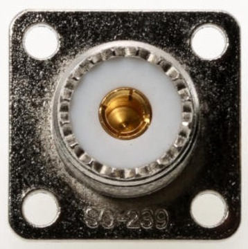 Gniazdo UC1 UC-1 SO239 SO-239 TEFLON