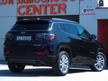 Jeep Compass II SUV Facelifting 1.3 GSE T4 150KM 2021 Jeep Compass 150ps Limited Keyles Skóra Blis Kamera Sam Parkuje 230V DAB 18, zdjęcie 29