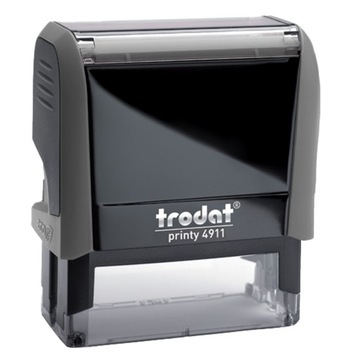 TRODAT STAMP 4911 ДЛЯ 4-СТРООЧНОГО ДИЗАЙНА КОРПОРАТИВНОГО ЛИЧНОГО ОФИСА + ЛАСТИК
