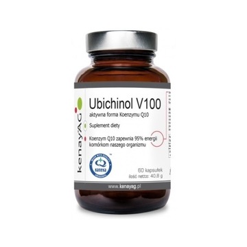 Kenay Ubichinol V100 aktywna forma Koenzymu Q10 60