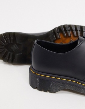 Dr Martens 1461 Bex Czarne buty na platformie z 3 oczkami 44