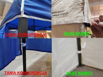 NAMIOT TYTAN 2x3 ZIELONY pawilon handlowy ogród