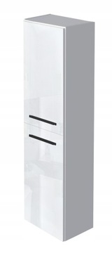 SŁUPEK WISZĄCA SZAFKA ŁAZIENKOWA 140 CM POŁYSK