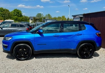 Jeep Compass II SUV 1.4 MultiAir 140KM 2020 Jeep Compass 1.4T 140KM Night Eagle Czarny dach i alu Navi Kamera ACC Lane, zdjęcie 14