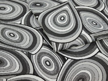 RAINBOW GREY TKANINA OBICIOWA DEKORACYJNA WZÓR