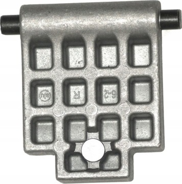 PŁYTKA DOCISKOWA ROZDRABNIACZA GTR2800 2844 LR2505