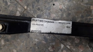 6N4837402 MECHANIZMUS OKNO VW POLO ZADNÍ