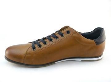 Мужские туфли WOJAS 8071-53 светло-коричневые, 44