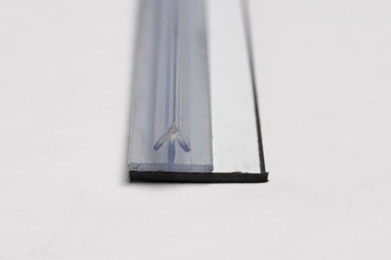 Listwa do oddzielacza z magnesem dł. 1247mm biała