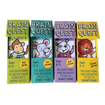 Brain Quest angielska wersja karty rozwój intelekt