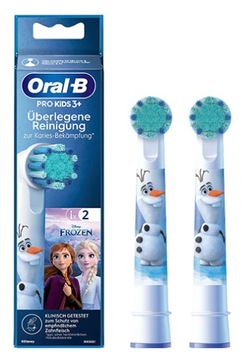 Oryginalne końcówki Oral-B dla dzieci Frozen 2 sztuki