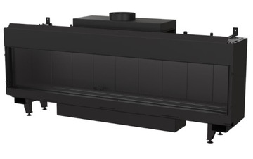 Фасадный газовый камин LEO 200 пропан фи 130/200 12,5 кВт