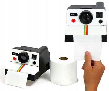 ДЕРЖАТЕЛЬ ДЛЯ ТУАЛЕТНОЙ БУМАГИ POLAROID CAMERA