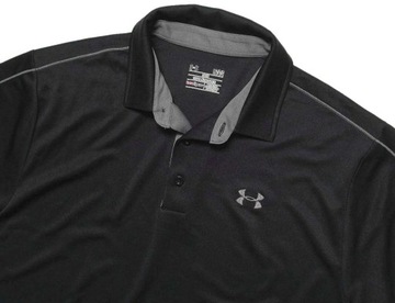 UNDER ARMOUR _ tech polo __ original _ koszulka XL