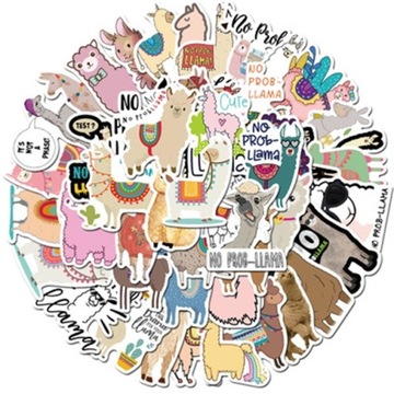 WLEPY STICKER BOMB NAKLEJKI MIX LAMY 50 szt