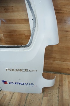 BERLINGO PARTNER 3 III 08- DVEŘE LEVÉ ZADNÍ KŘÍDLOVÉ BÍLÉ