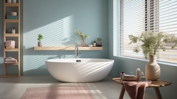 Жалюзи из искусственного дерева Имитация дерева, Жалюзи из алюминия 50 мм, 65х130 см, Белый