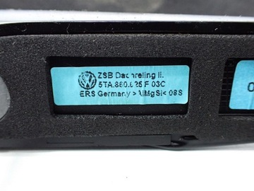 STŘEŠNÍ NOSIČ STŘEŠNÍ KOMPLET ORIGINÁLNÍ VW TOURAN II III 5T 17R