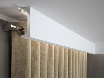 Карниз для штор QL046LG LED Mardom Decor