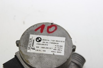 BMW E60 E63 E90 2.5 3.0 325I N52 ČERPADLO VODY ELEKTRICKÁ PIERBURG 7521584