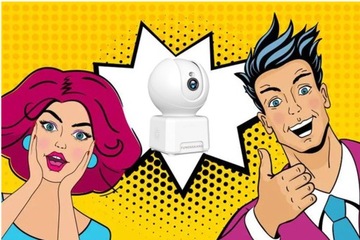 KAMERA WiFi Obrotowa IP Wifi Full HD CCTV kamery M210