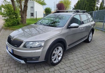 Skoda Octavia III Scout 2.0 TDI 184KM 2015 Skoda Octavia 2.0 TDI DSG 4X4 184km Full ASO Z...