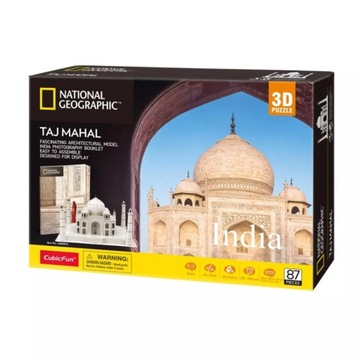 ND17_ZB-117535 Puzzle 3D 87el Taj Mahal. National Geografic DS0981