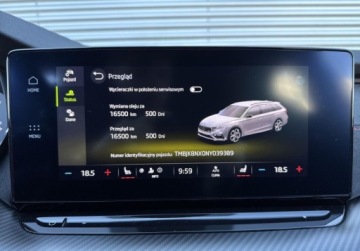 Skoda Octavia IV RS Kombi 2.0 TDI SCR 200KM 2021 Skoda Octavia 2.0TDI RS 200KM DSG Navi 4Podgrzew.Fot. LED Matrix HeadUp Al, zdjęcie 31