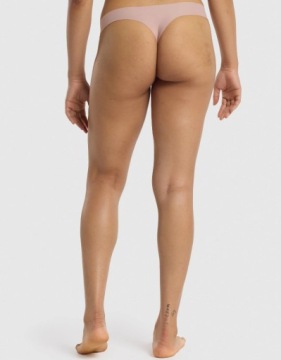 ТРУСИКИ ЖЕНСКИЕ GYMSHARK РОЗОВЫЕ БЕСШОВНЫЕ СТРИНГИ XXL 1A4D3_J*