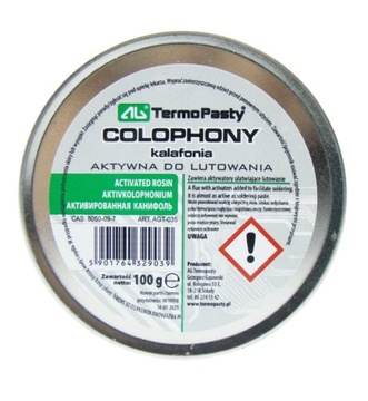Kalafonia Naturalna 100g - Doskonała Jakość do Lutowania