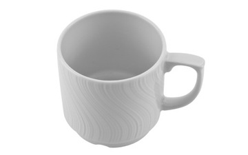 Lubiana Victoria белая фарфоровая кружка, 300 мл