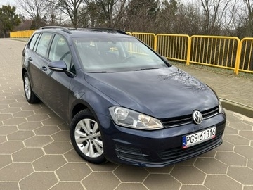 Volkswagen Golf VII Variant 1.6 TDI BlueMotion  110KM 2016 Volkswagen Golf Zarejestrowany Klimatronic Navi