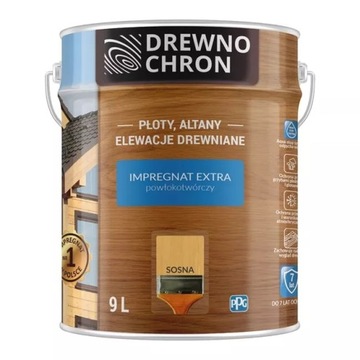 Drewnochron Extra 9l Sosna 7 LAT Impregnat +