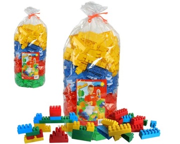 Klocki Plastikowe 300 Konstrukcyjne Duże PRODUKT POLSKI