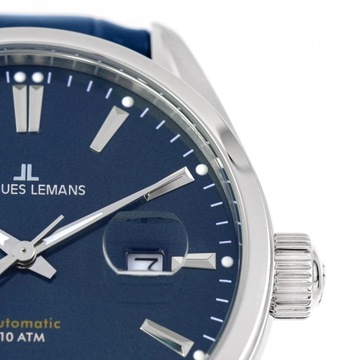 Zegarek Męski Jacques Lemans 1-1846.1B niebieski