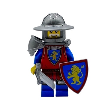 LEGO figurka rycerz herbu lew zamek 10305