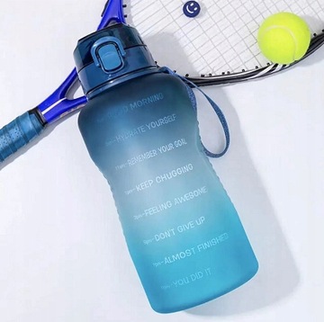 Мотивационная бутылка для воды Quifit 2л, 64 унции, 3,8 л, 128 унций