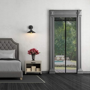 СИЛЬНАЯ МАГНИТНАЯ МОСКИТНАЯ СЕТКА ДЛЯ БАЛКОННЫХ ДВЕРЕЙ С МАГНИТОМ 80/100 x 210/100