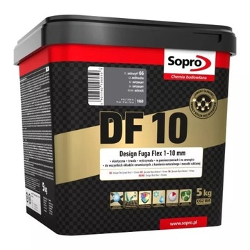 Sopro DF10 fuga elastyczna antracyt 66 5kg
