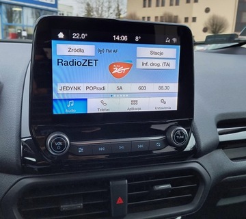 Ford Ecosport II SUV Facelifting 1.0 EcoBoost 125KM 2020 Ford EcoSport 125KM, Salon PL,, zdjęcie 14