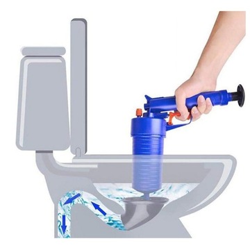 PISTOLET UDRAŻNIANIA RUR PRZEPYCHACZ KRET WC ZLEW