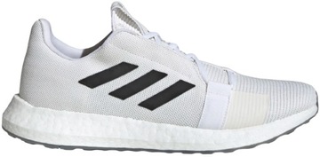 BUTY MĘSKIE ADIDAS SENSEBOOST GO BIAŁE ROZM 43 1/3