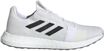 BUTY MĘSKIE ADIDAS SENSEBOOST GO BIAŁE ROZM 44 2/3