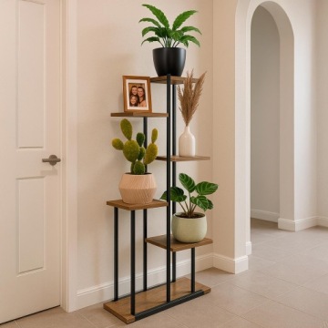 МЕТАЛЛИЧЕСКАЯ ПОДСТАВКА ДЛЯ ЦВЕТОВ ПОДСТАВКА ДЛЯ ЦВЕТОВ РАСТЕНИЯ 6 УРОВНЕЙ ПОЛКА-ЛОФТ