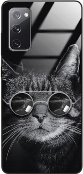 ETUI BLACK CAT KOT ŚMIESZNE RÓŻNE WZORY CASE OBUDOWA AKRYL DO GALAXY S20 FE