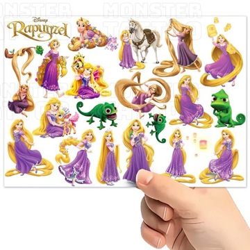 МОЮЩИЕСЯ ВРЕМЕННЫЕ ТАТУ ДЛЯ ДЕТЕЙ ДЕТСКАЯ РАПУНЦЕЛЬ ОРИГИНАЛЬНЫЕ ДИЗАЙНЫ