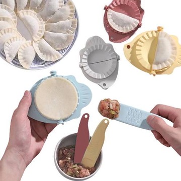 FORMA DO PIEROGÓW URZĄDZENIE ZE SZPATUŁKĄ 4 KOLORY