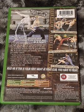 КЛАССИЧЕСКАЯ ИГРА ДЛЯ XBOX FIGHT CLUB MICROSOFT XBOX