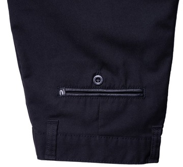 Мужские брюки чинос черные гладкие, размер 90 см, L:32.